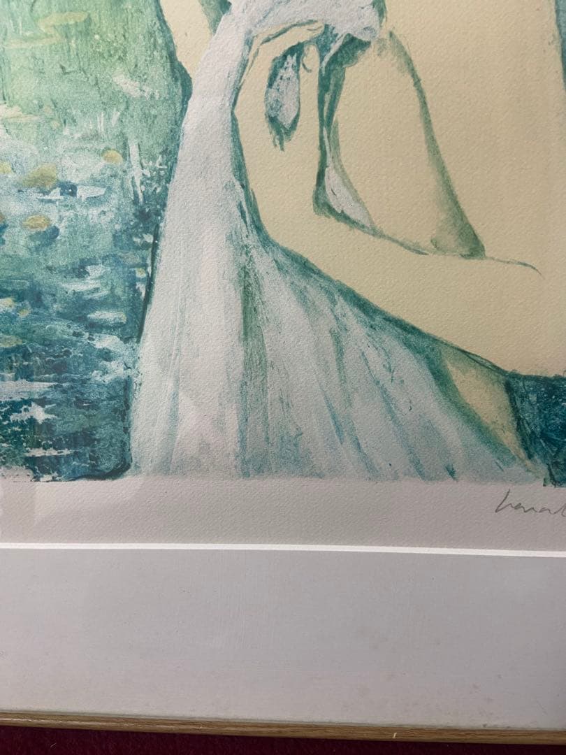 BERNARD CHAROYベルナールシャロワ　リトグラフ　直筆サインあり