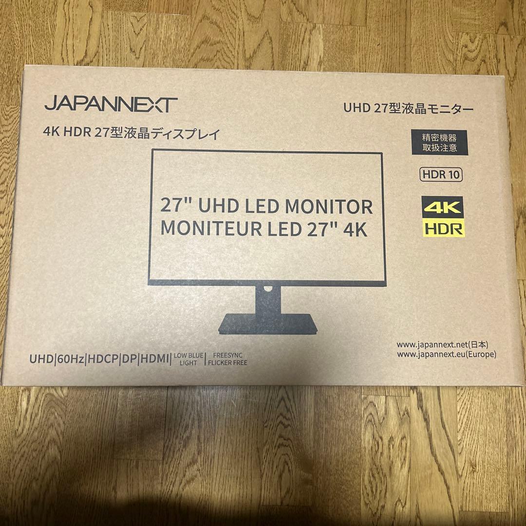 4K HDR 27型液晶モニター