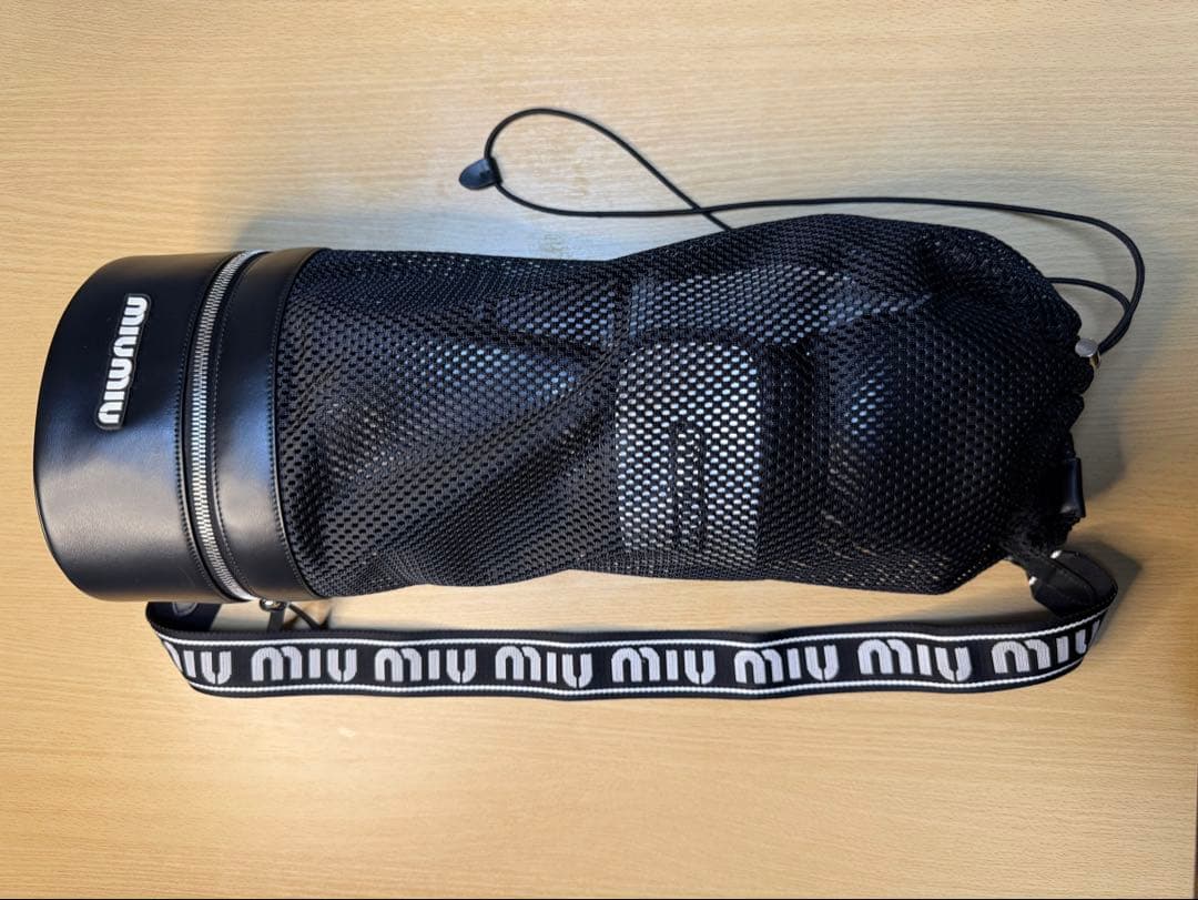 miumiu ミュウミュウ ボクシンググローブ 黒白 収納ケース付き