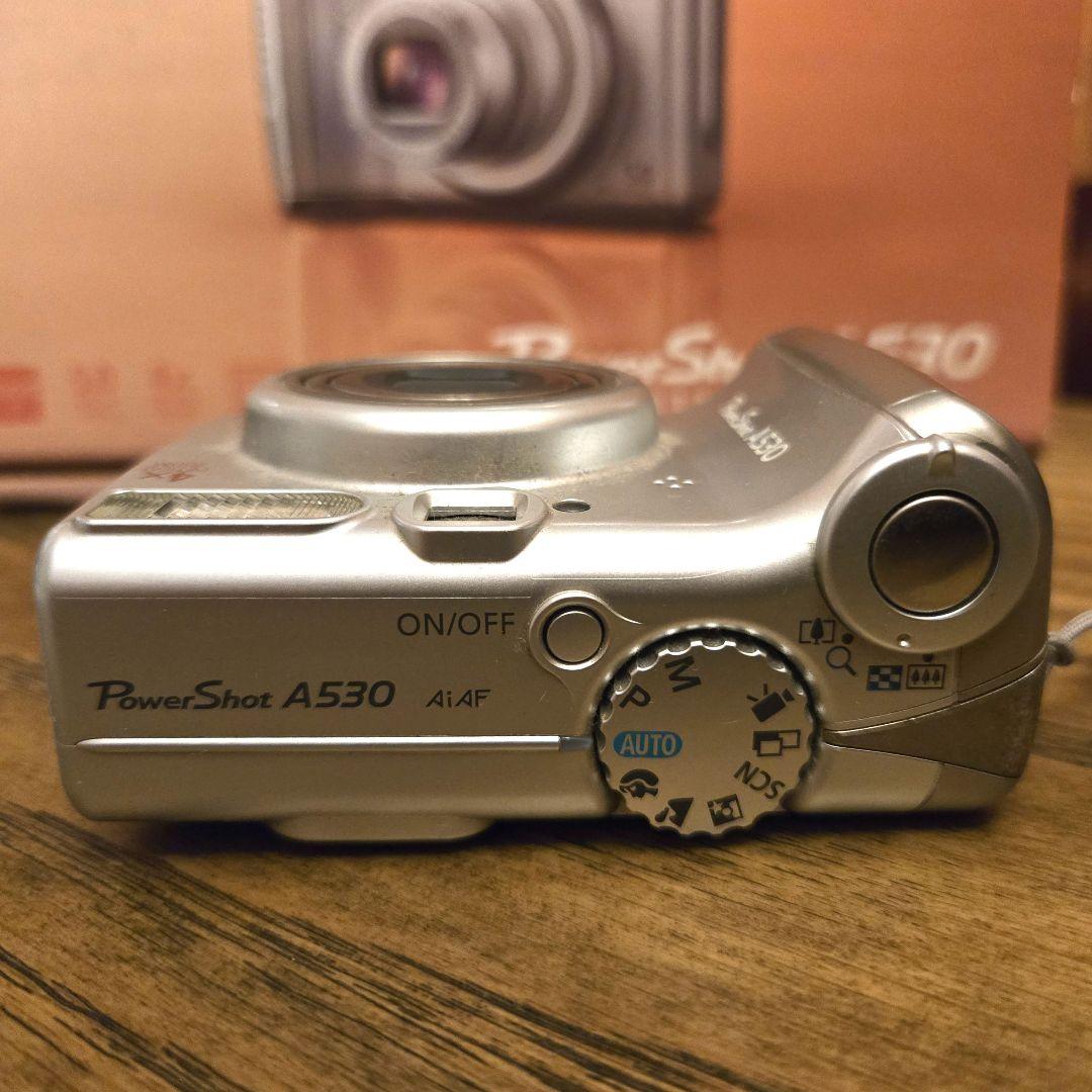 Canon Powershot A530 シルバーオールド　コンデジ