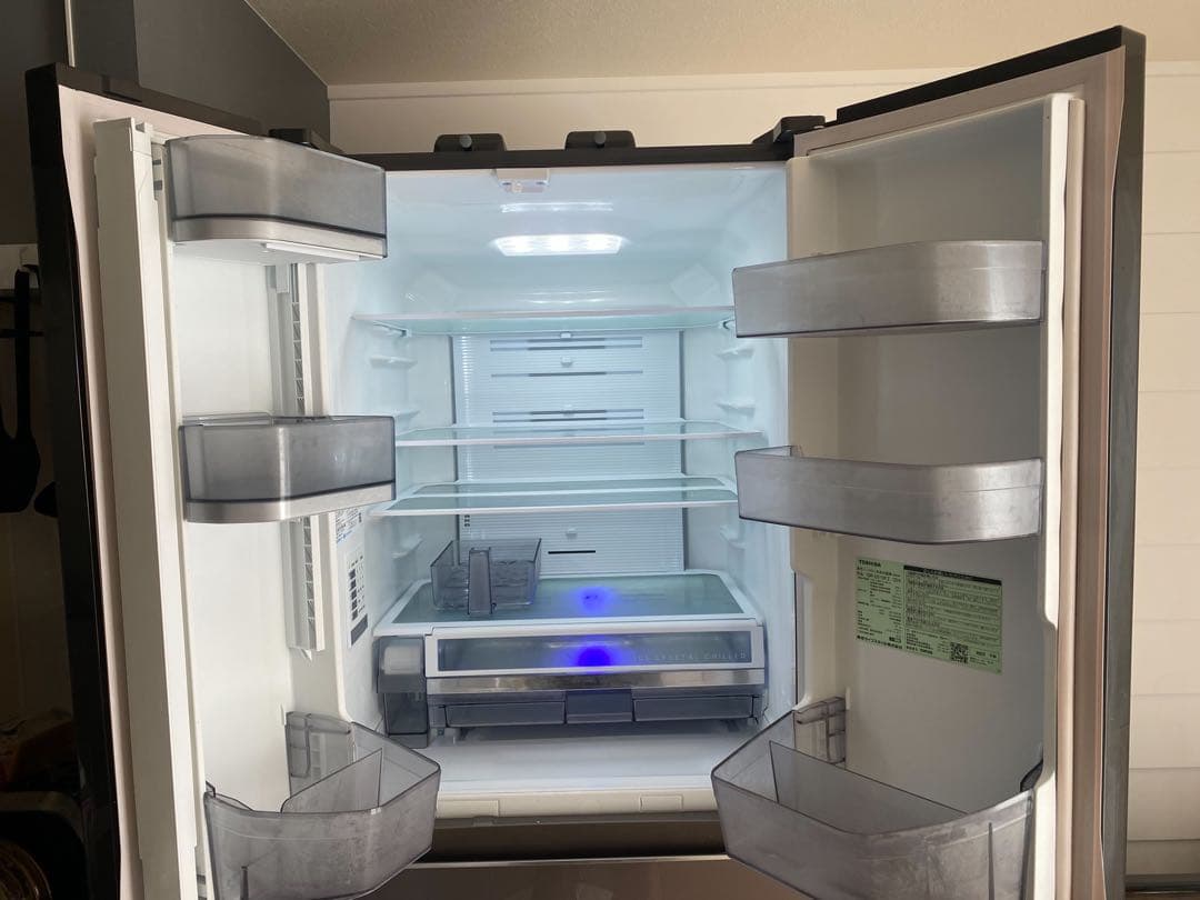 TOSHIBA GR-U510FZ(ZH) 冷蔵庫 508L グレー