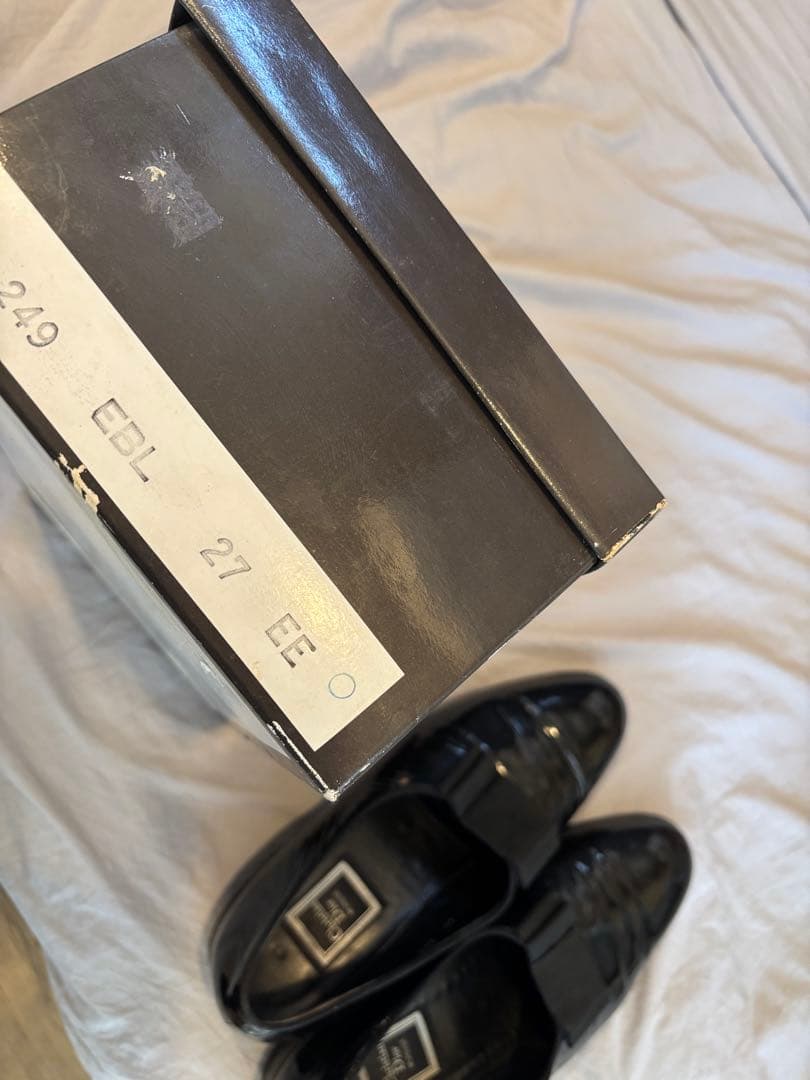 マ*ナ様 Christian Dior Monsieurエナメルドレスシューズ黒