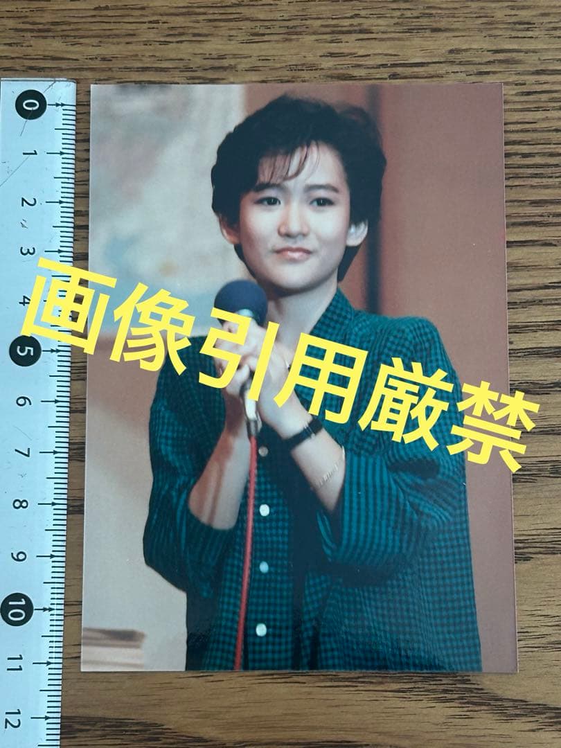 岡田有希子 写真 アイドル 当時物 現状品 希少
