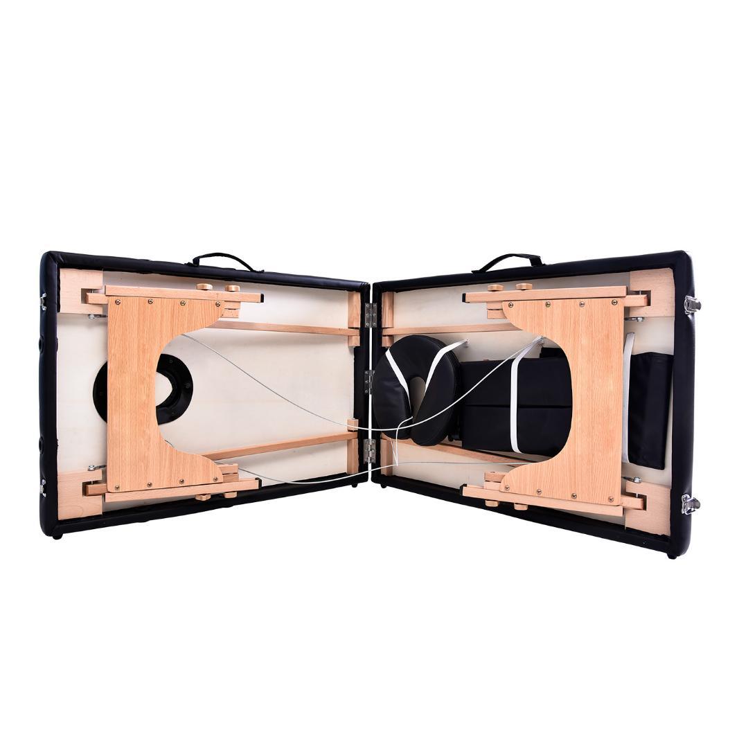 illillill専用 ブラウンマッサージ ベッド マッサージベッド折りたたみ