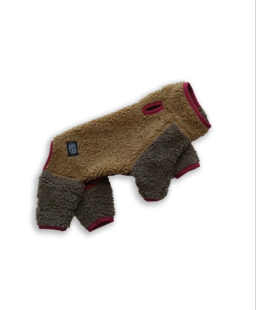 【期間限定値下げ】スノーピーク　フリースジャケット　犬服　ボア　ロンパース　3L