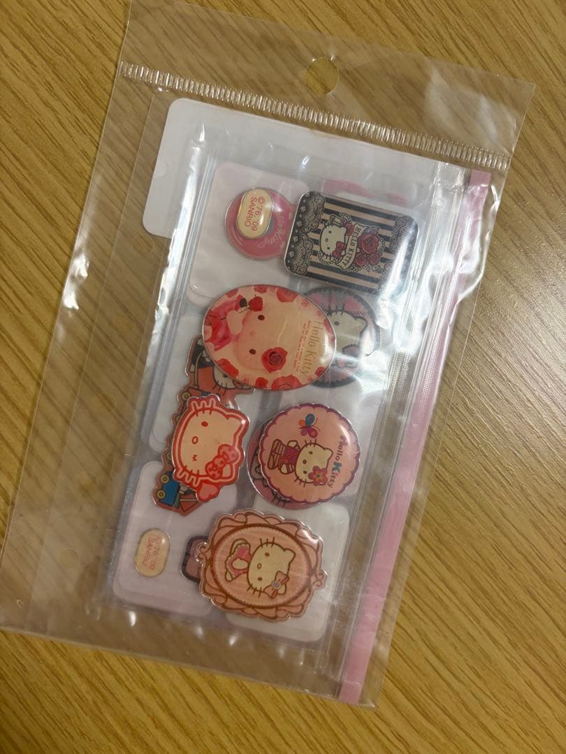 サンリオ　ハローキティ シールセット パック　フレークシール　平成　レトロ