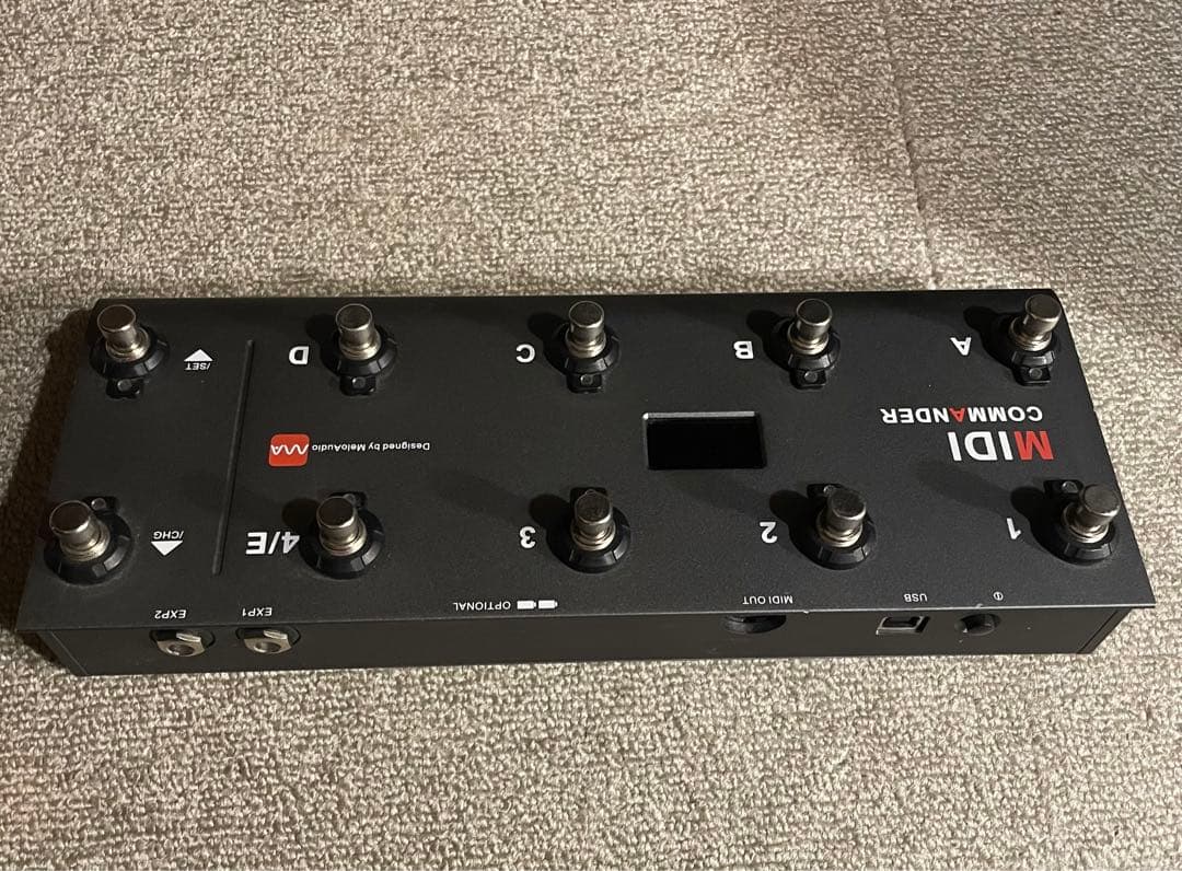 ギター Melo Audio MIDI Commander controller