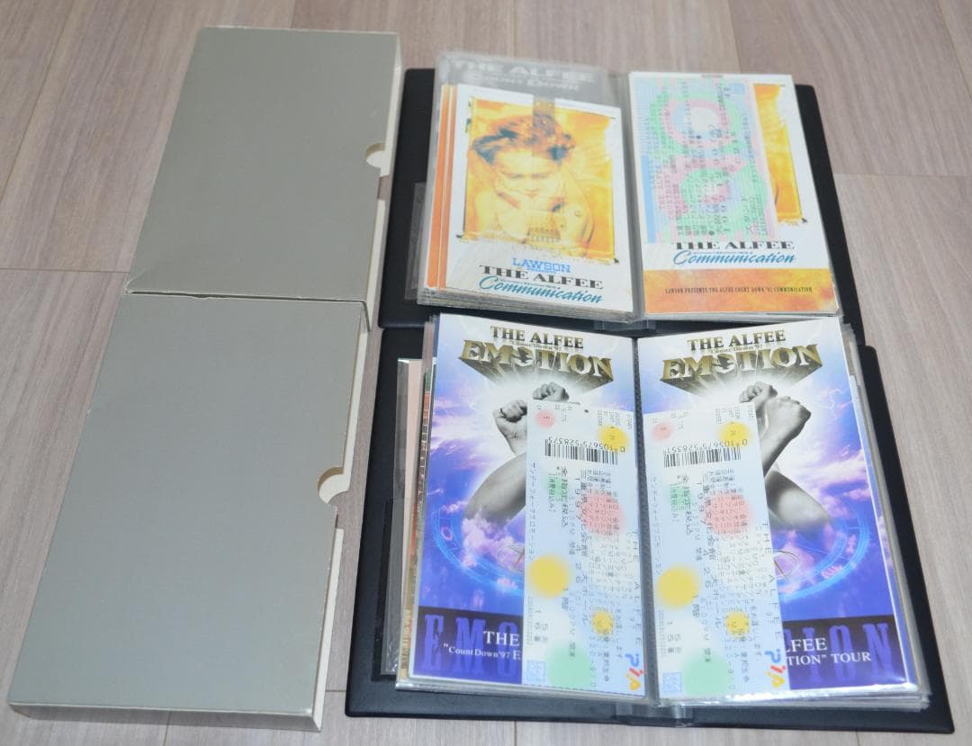 THE ALFEE メモリアルチケット96枚・チケットホルダー2個 セット