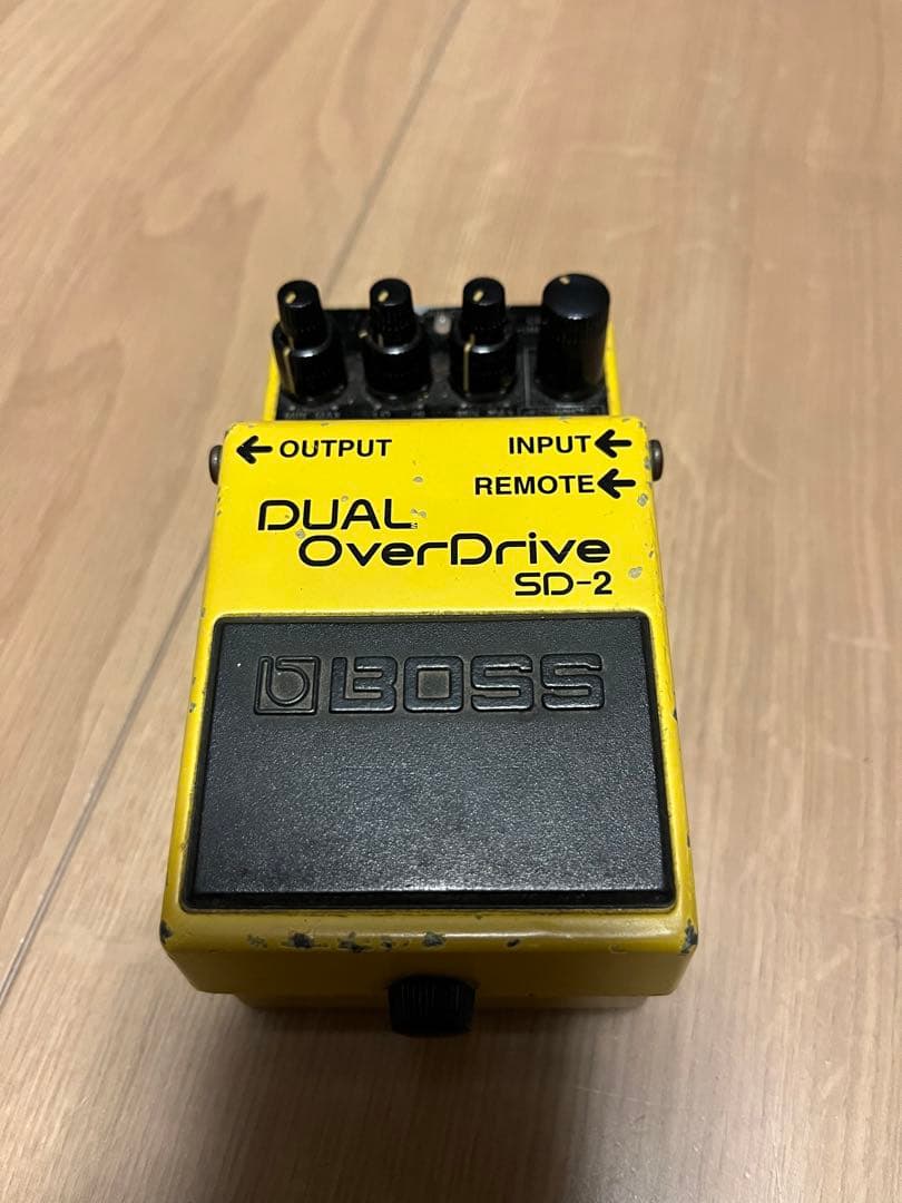 BOSS SD-2 Dual Over Drive スイッチ付き