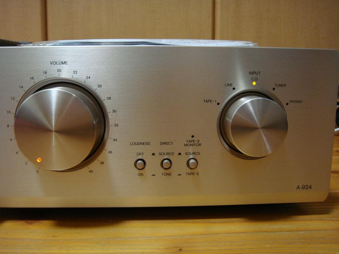 整備済ONKYO オンキョー Integra A-924 リモコン取説付