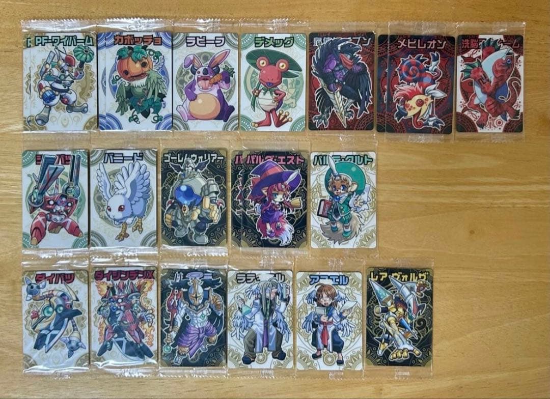 神羅万象チョコ　まとめ売り　第一章　第二章　第三章　王我羅旋の章　ゼクス　初期