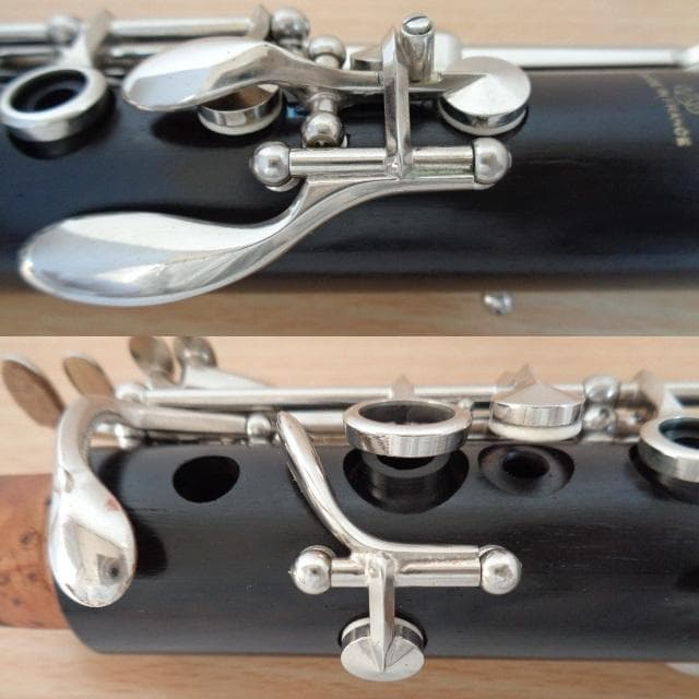 極美★クランポン R13 クラリネット★クリーニング・全レザータンポ交換済み20