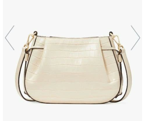 kate spade 　ダンプリング クロコ エンボス クロスボディ　ショルダー