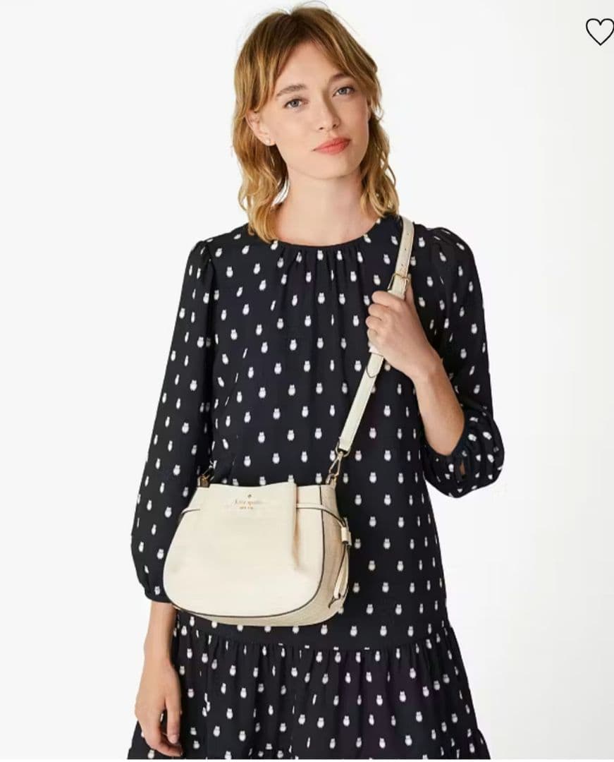 kate spade 　ダンプリング クロコ エンボス クロスボディ　ショルダー