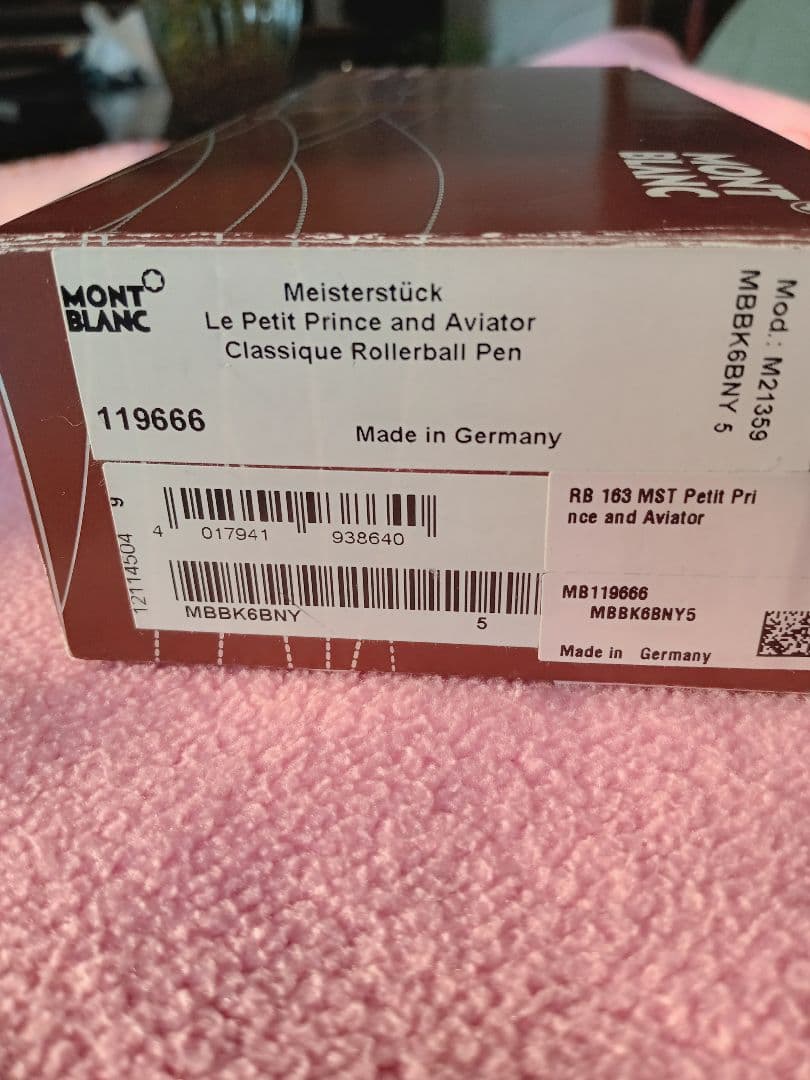 新品未使用品 MONTBLANC 星の王子さま ローラーボーペン