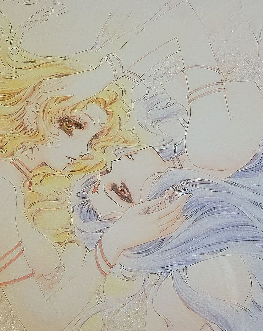 【M＆I ART SYSTEM】中嶋敦子『睡蓮－煌めきのつぼみ－』サイン入り版画