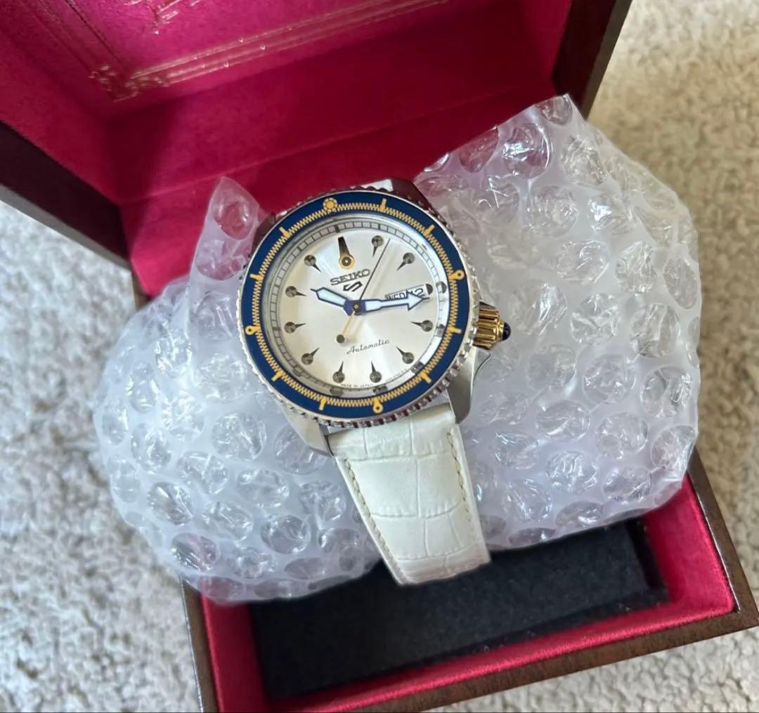 セイコー5スポーツ センススタイル ジョジョ　黄金の風 ブチャラティモデル