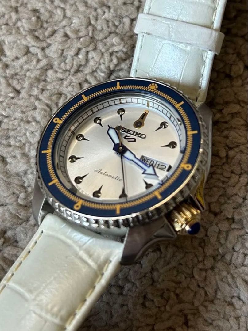 セイコー5スポーツ センススタイル ジョジョ　黄金の風 ブチャラティモデル