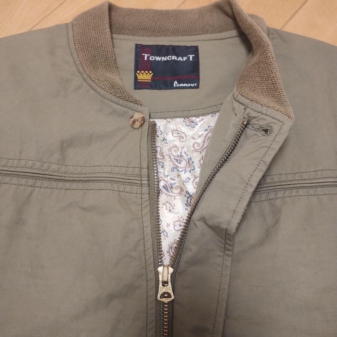 ダービージャケット　penny's Towncraft　オリーブL