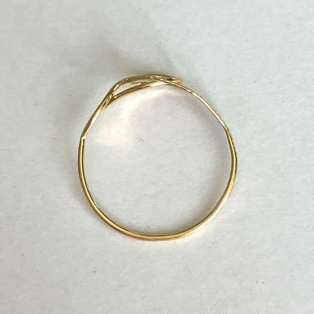 K18 18金 15号　リング　17