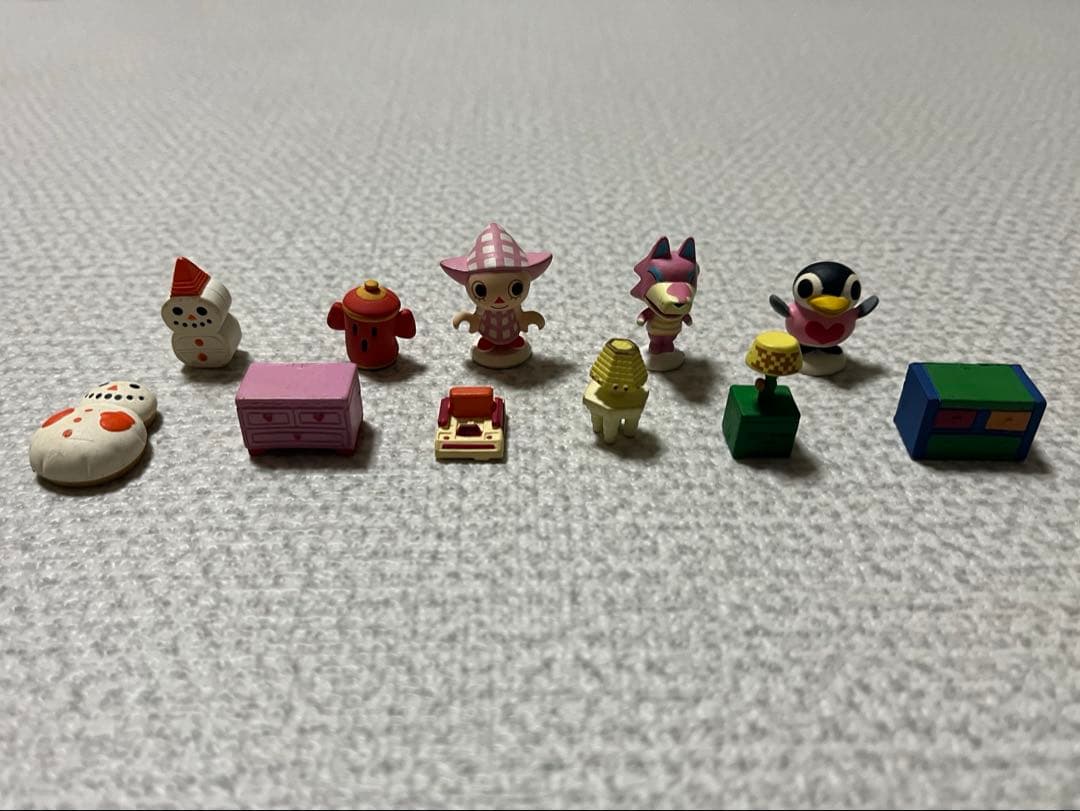 どうぶつの森+　森をつくろう！　フィギュア11種セット