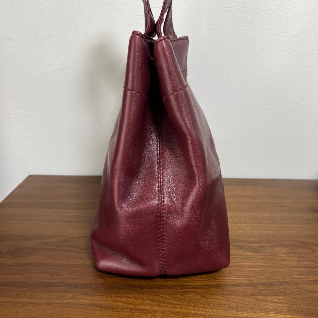 シャネル CHANEL ハンドバッグ ボルドー バーガンディ