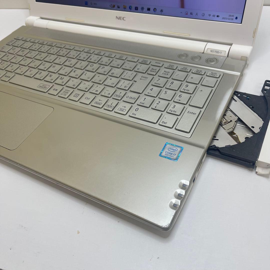 Windowsノート本体 #707 NEC LAVIE NS700/J i7-8550U 8GB 512G