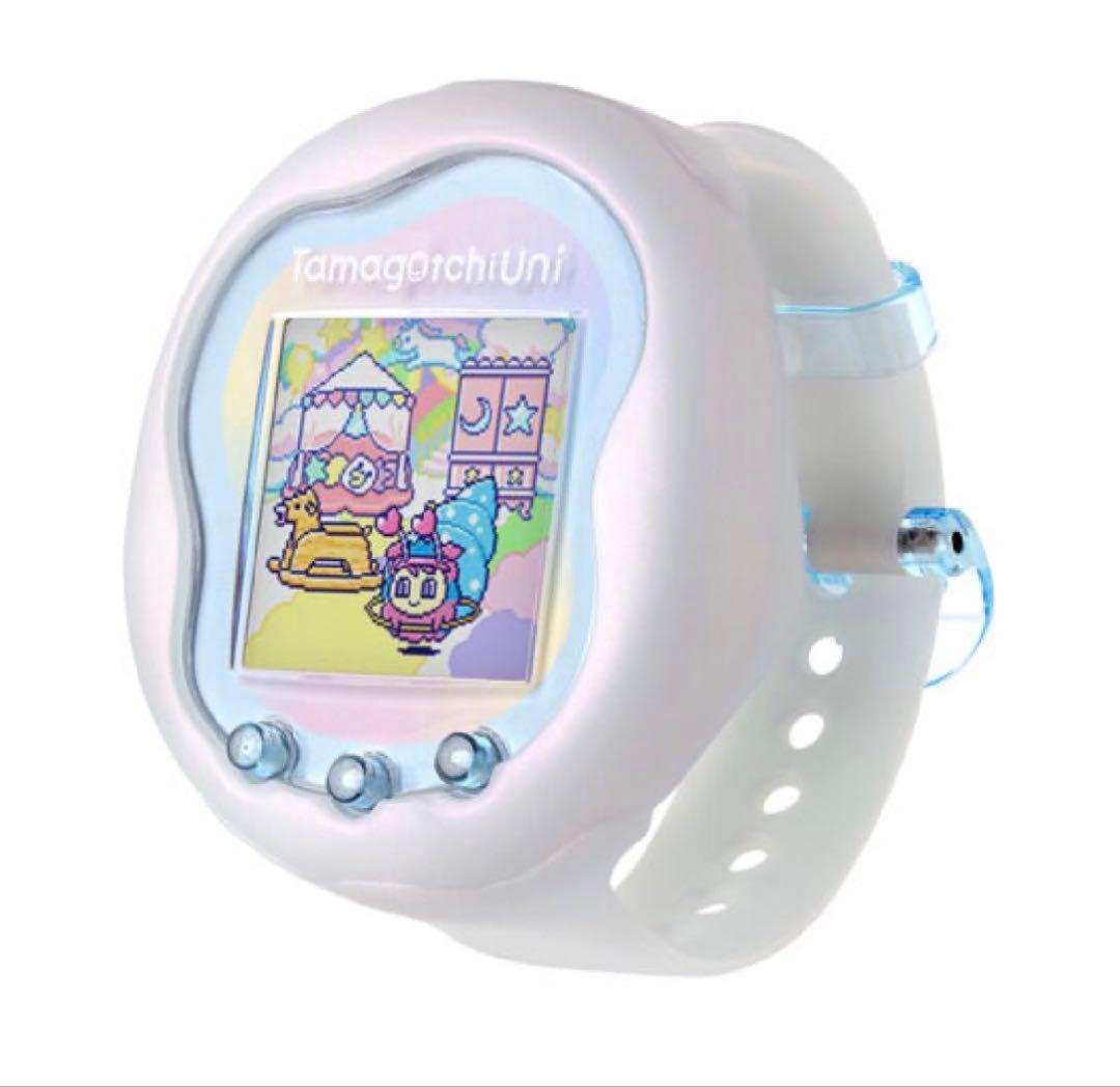 Tamagotchi Uni Prism Whiteプレミアムバンダイ限定カラー