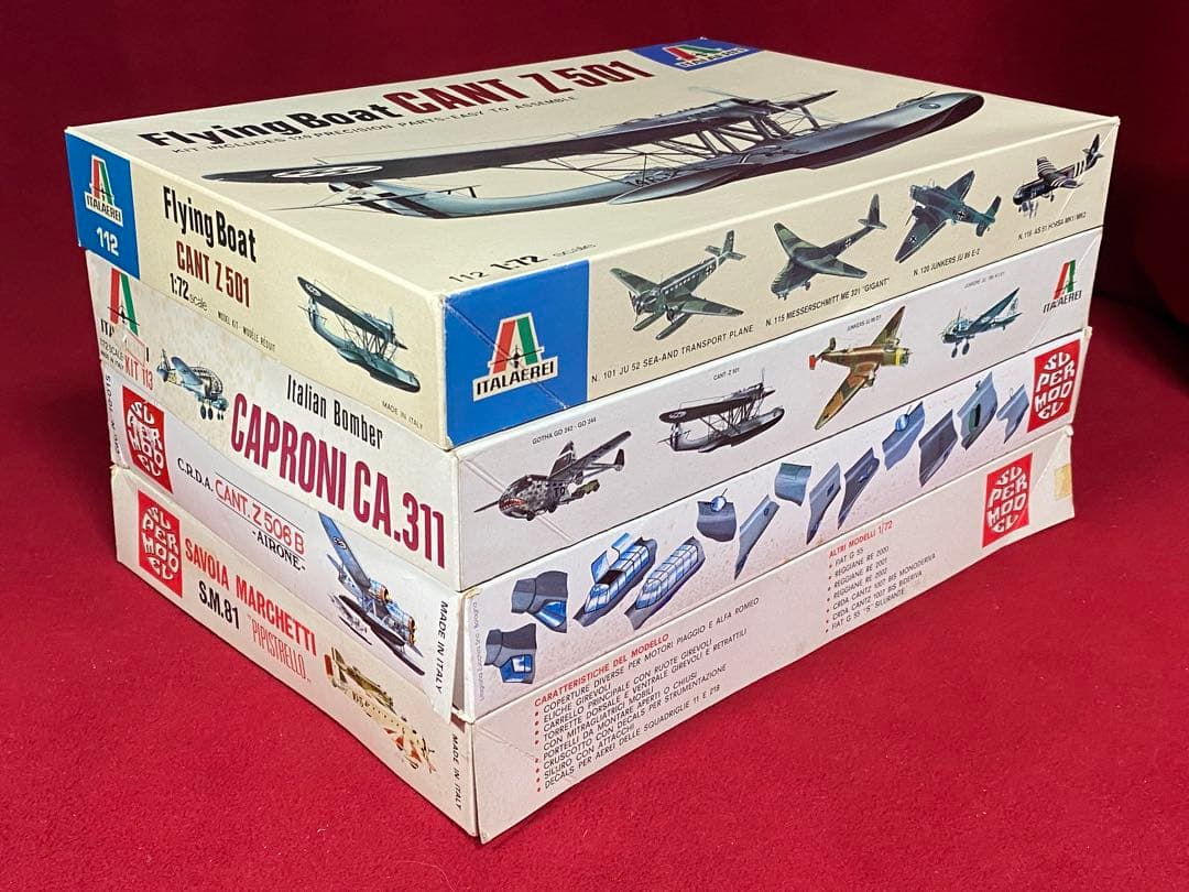 A 1/72 カントZ501 他イタリア機 全4個セット