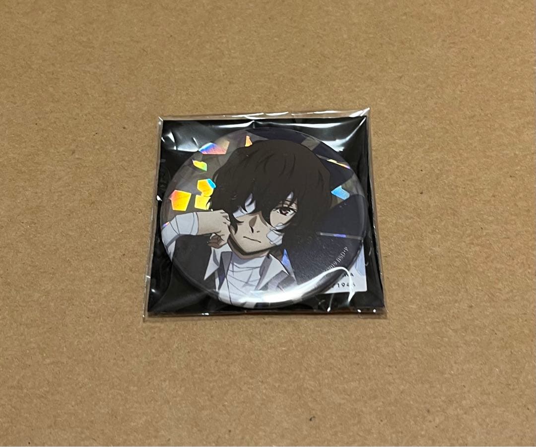 文豪ストレイドッグス 文スト 缶バッジ 太宰治 ホロ AGF