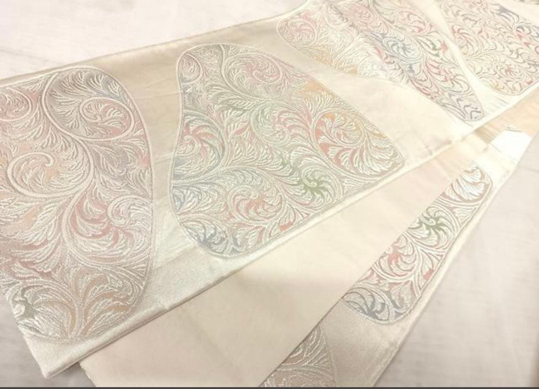 振袖 フルセット6点サイズM〜Ｌ枝花文　暈し染め　正絹