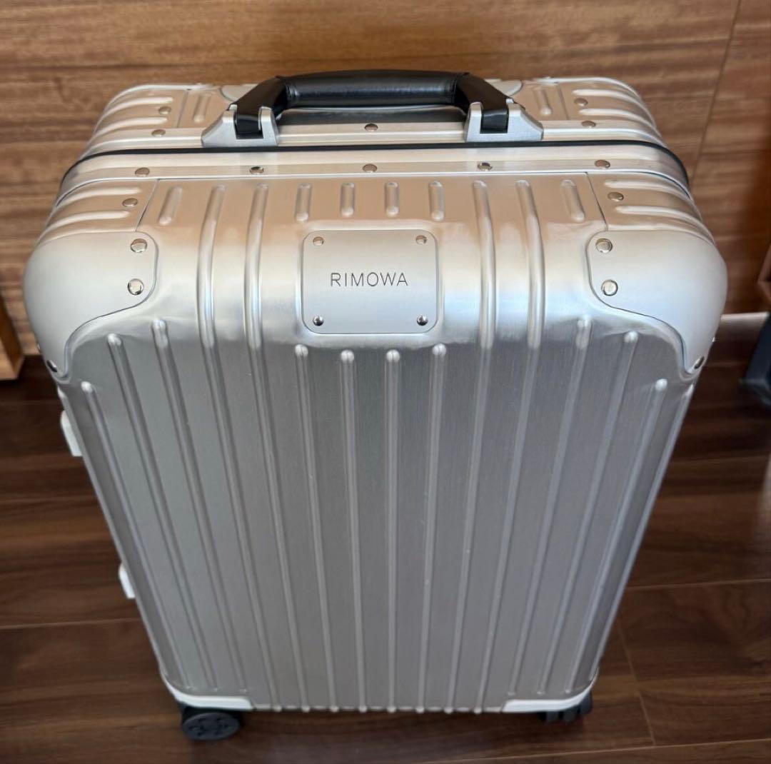 RIMOWA Original キャビン ツイスト シルバー＆ブラック 生涯保証