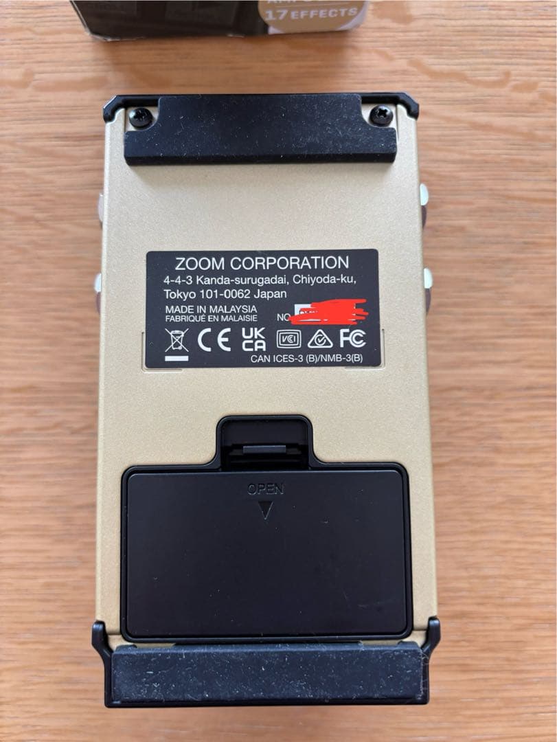 ZOOM MS-80IR+ アンプシミュレータ