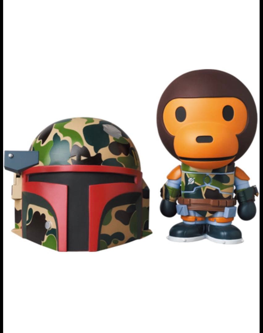 未開封 ボバフェット スターウォーズ エイプ VCD カモ BAPE