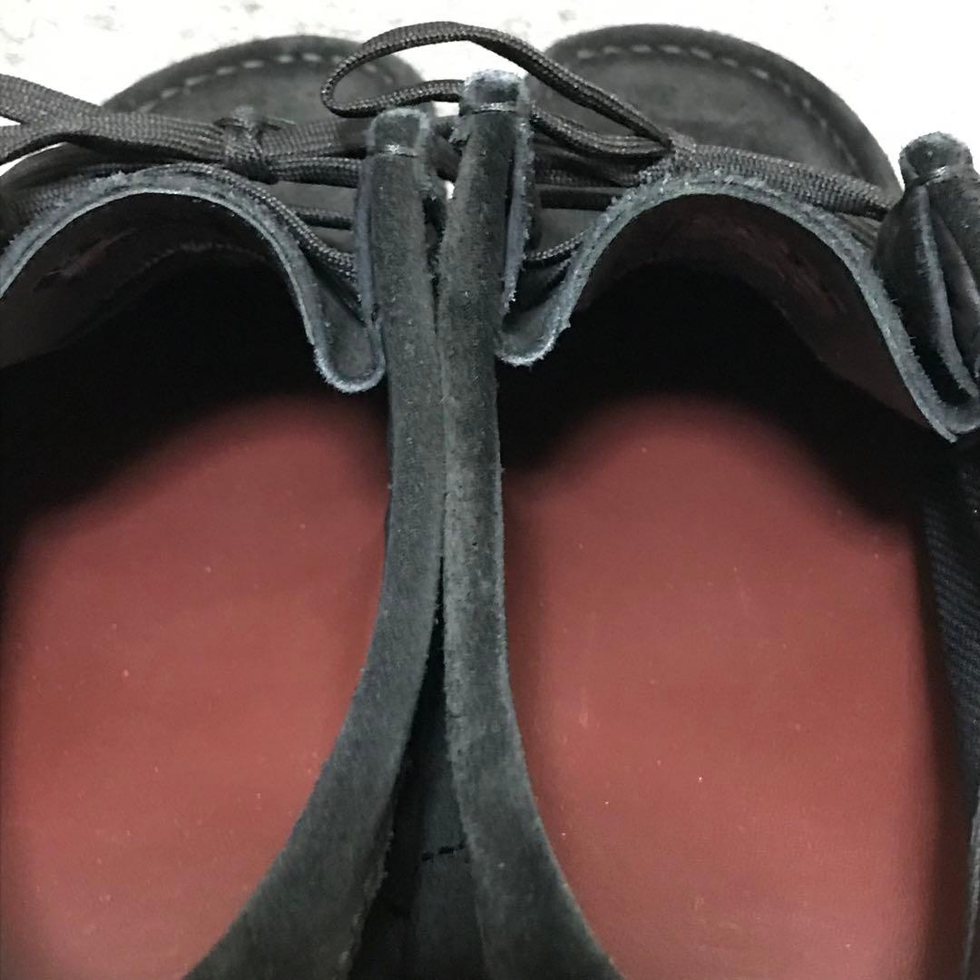 【美品】クラークス ワラビーブーツ 黒 GTX ゴアテックス vibramソール