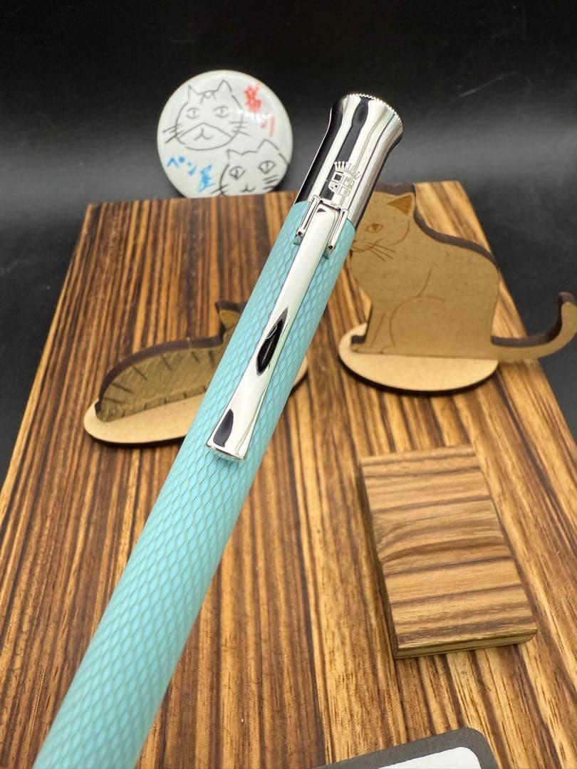 GRAF VON FABER-CASTELL ボールペン ギロシェ ターコイズ