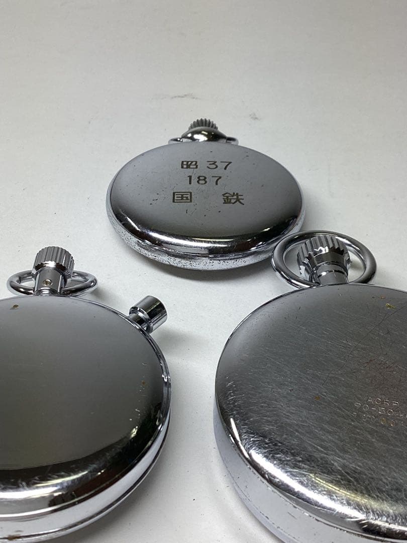 な*い様 SEIKO 懐中時計 昭37 187 国鉄　など　 3点