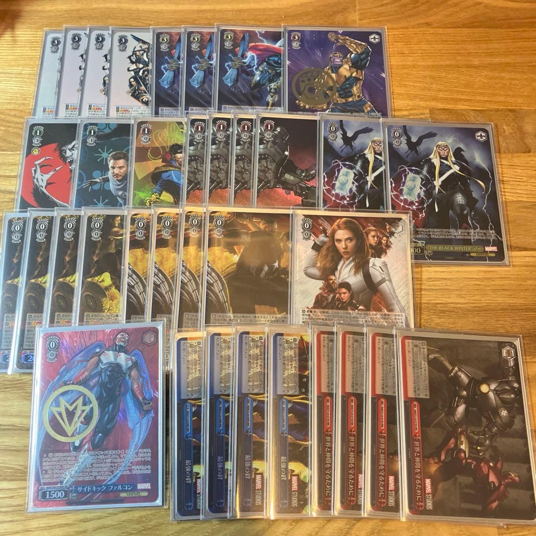 marvel デッキ　アイアンマン　キャプテンアメリカ　ヴァイスシュヴァルツ