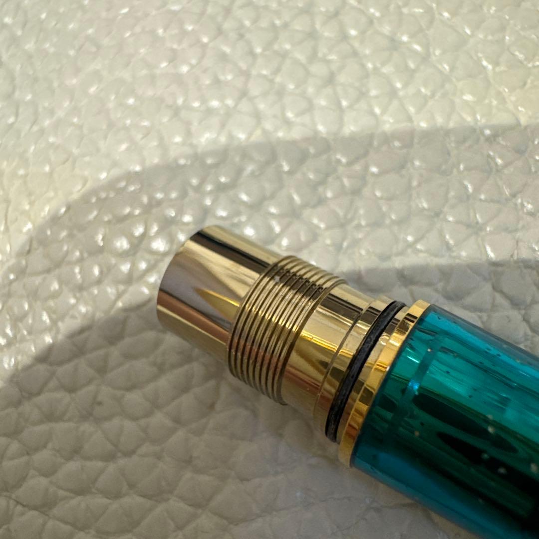 文具館コバヤシ　限定　オリジナル万年筆　翡翠Female 字幅B