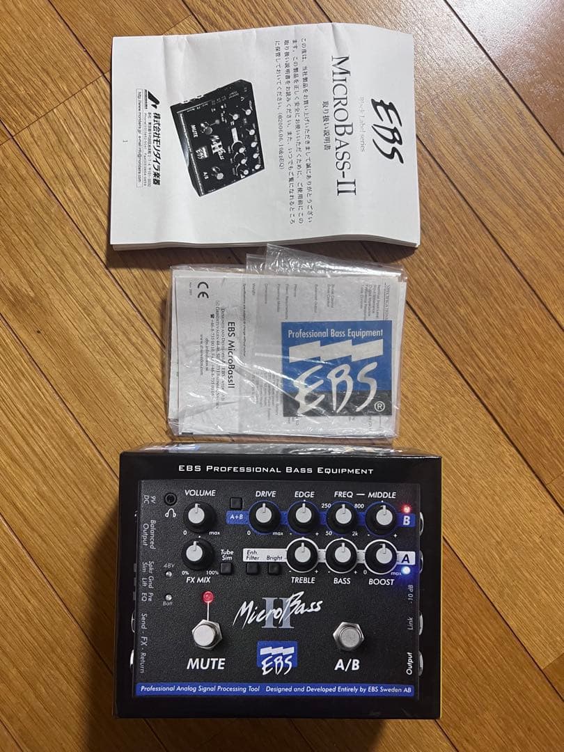 EBS MicroBass 2ベースエフェクター