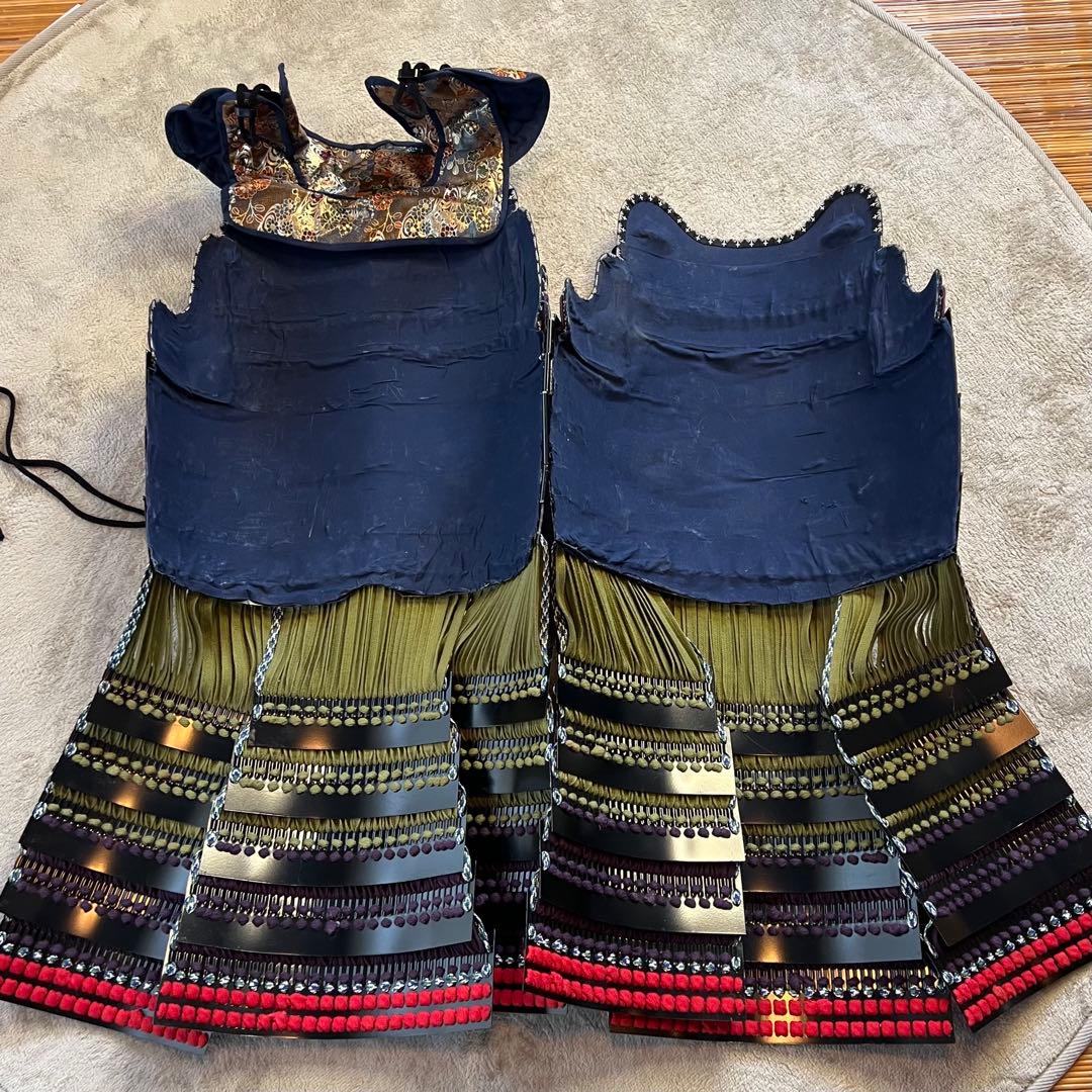 新品同様•美品！『薩摩丸武工房製』黒色胴当世具足 鎧 一式【現代 甲冑 等身大】