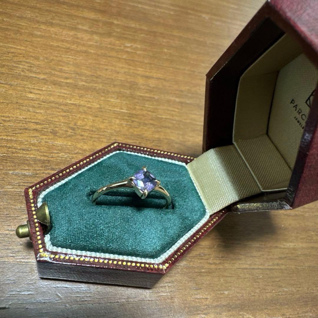 パーセルジュエリー　リーベルトラッド リング ラベンダースピネル 13号