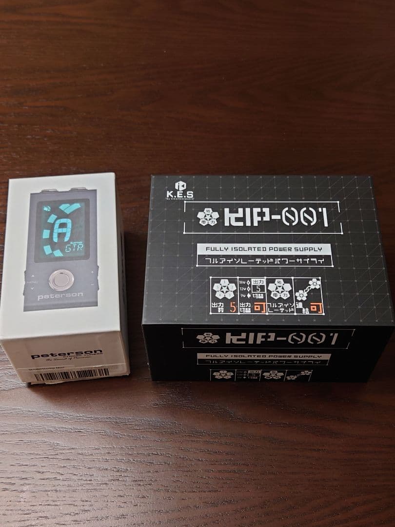 ペダルチューナー&パワーサプライセット