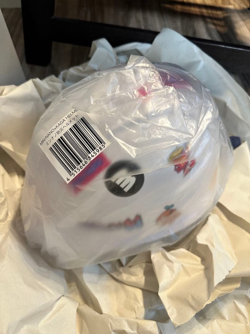 MIN-NANO KAGA HELMET ミンナノ 防災ヘルメット LOGO