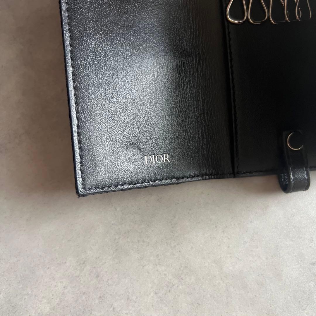 【美品】 DIOR ディオール オブリーク キーケース トロッター 6連
