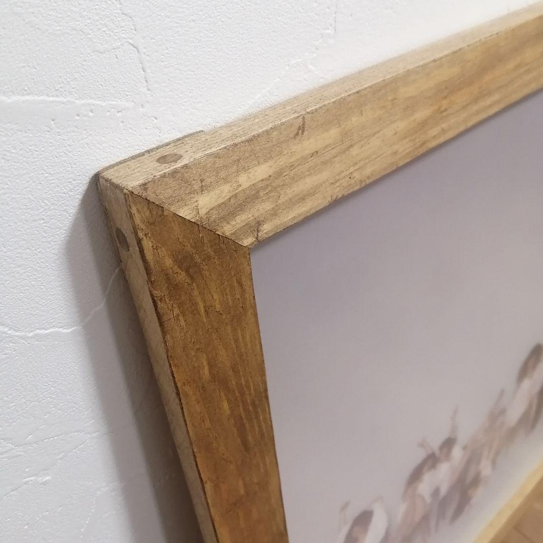 ハンドメイド 木製B2ポスターフレーム