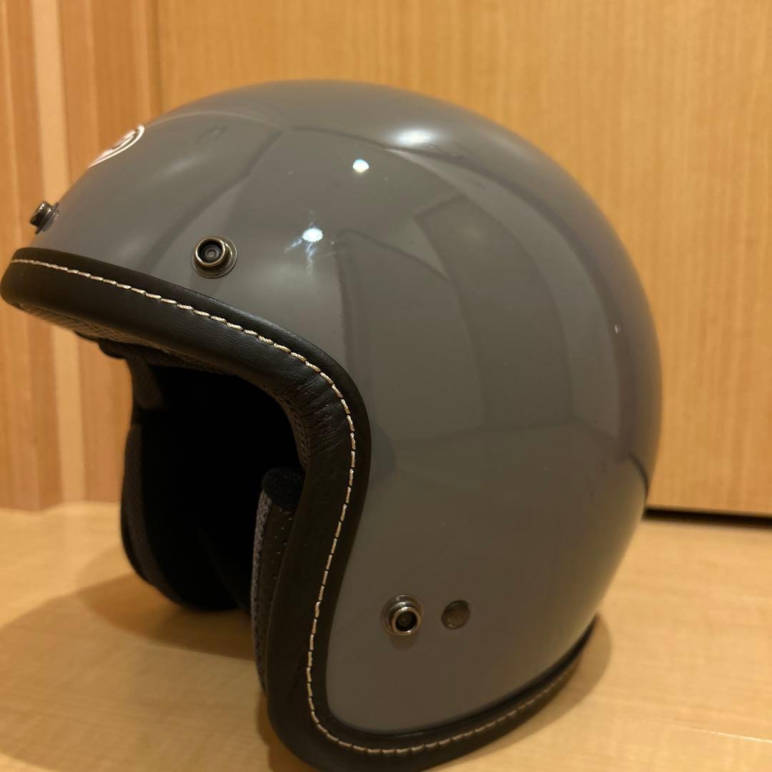 【美品】アライクラシックエアーグレー ジェットヘルメット