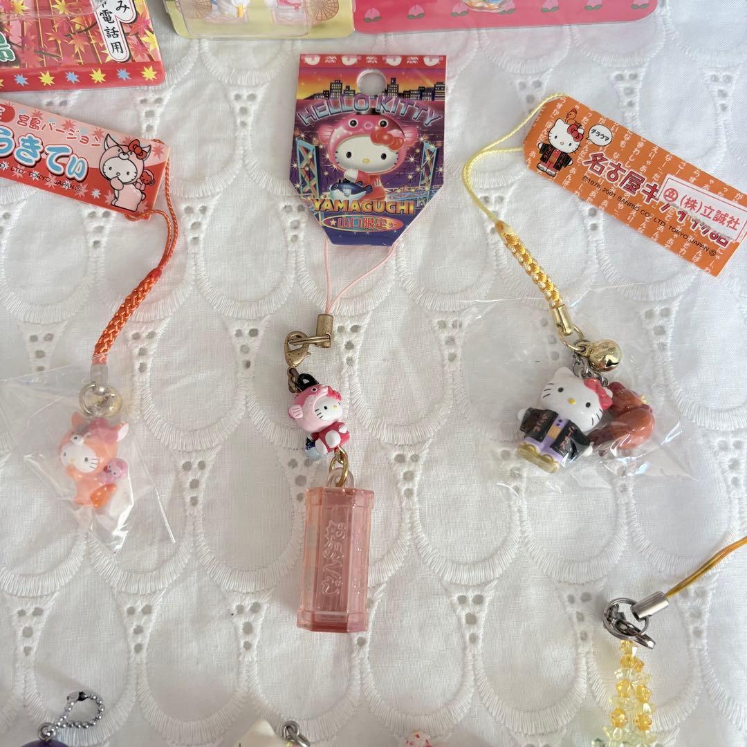 星*奨様 ご当地キティ 根付け・ストラップセット　 コレクターズマスコット 25