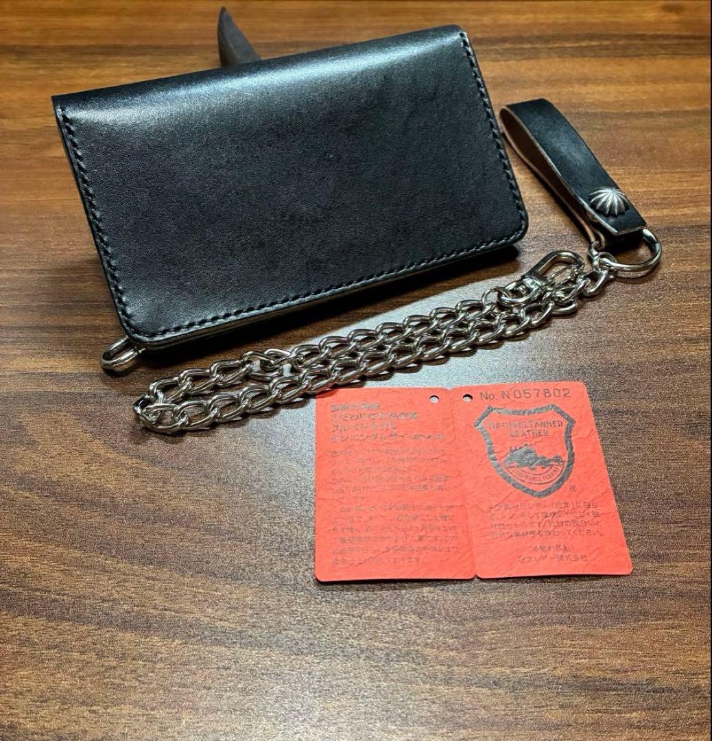 栃木レザーミドルトラッカーウォレット