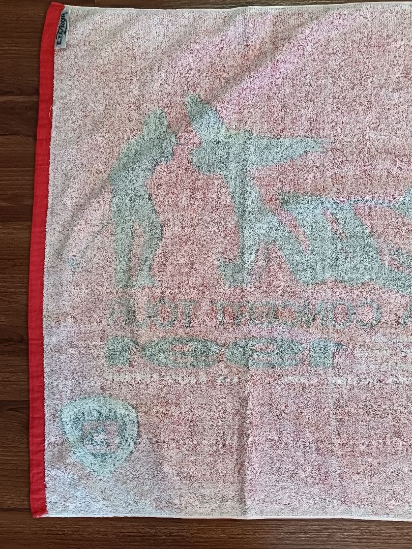 【未使用】矢沢永吉 スペシャルビーチタオル SBT Big Beat 当時物